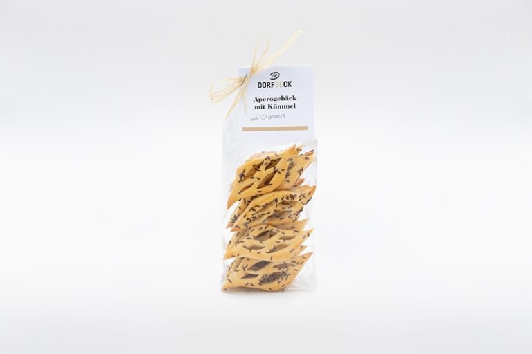 Apérogebäck mit Kümmel