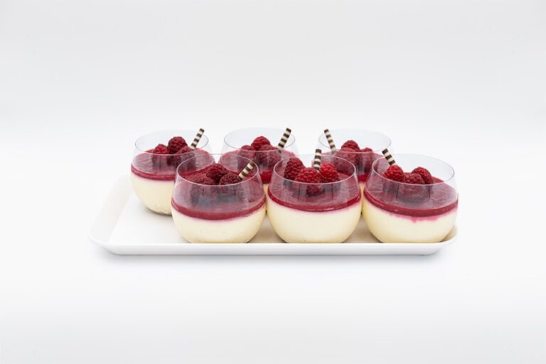 Himbeer Panna Cotta